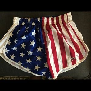 american flag athletic shorts